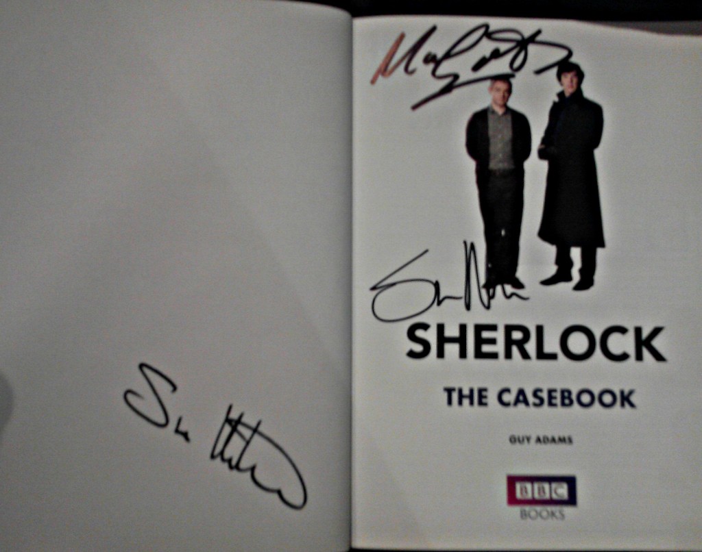 Win The Casebook signed by Sherlock's creators!